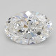 0.76-Carat Oval Lab Grown Diamond