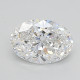 0.76-Carat Oval Lab Grown Diamond