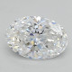 0.78-Carat Oval Lab Grown Diamond
