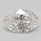 0.77-Carat Oval Lab Grown Diamond