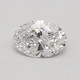 0.78-Carat Oval Lab Grown Diamond