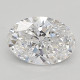 0.77-Carat Oval Lab Grown Diamond