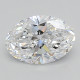 0.78-Carat Oval Lab Grown Diamond