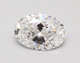 0.78-Carat Oval Lab Grown Diamond