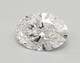 0.78-Carat Oval Lab Grown Diamond