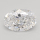 0.77-Carat Oval Lab Grown Diamond