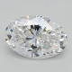 0.78-Carat Oval Lab Grown Diamond