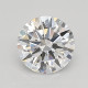 0.78-Carat Round Lab Grown Diamond