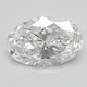 0.79-Carat Oval Lab Grown Diamond