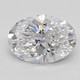 0.79-Carat Oval Lab Grown Diamond