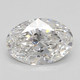 0.78-Carat Oval Lab Grown Diamond