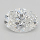 0.8-Carat Oval Lab Grown Diamond