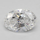 0.79-Carat Oval Lab Grown Diamond