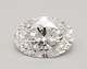 0.79-Carat Oval Lab Grown Diamond