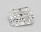 0.8-Carat Radiant Lab Grown Diamond