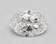 0.79-Carat Oval Lab Grown Diamond