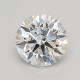 0.81-Carat Round Lab Grown Diamond