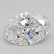 0.79-Carat Oval Lab Grown Diamond