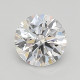 0.81-Carat Round Lab Grown Diamond