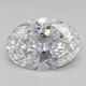 0.79-Carat Oval Lab Grown Diamond