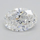 0.8-Carat Oval Lab Grown Diamond