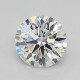0.8-Carat Round Lab Grown Diamond