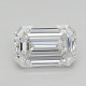 0.81-Carat Emerald Lab Grown Diamond