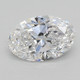 0.8-Carat Oval Lab Grown Diamond