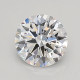 0.81-Carat Round Lab Grown Diamond