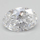 0.8-Carat Oval Lab Grown Diamond