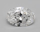 0.8-Carat Oval Lab Grown Diamond