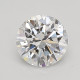 0.8-Carat Round Lab Grown Diamond
