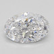 0.81-Carat Oval Lab Grown Diamond