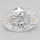 0.81-Carat Oval Lab Grown Diamond