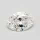 0.8-Carat Oval Lab Grown Diamond