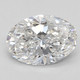 0.81-Carat Oval Lab Grown Diamond