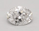 0.82-Carat Oval Lab Grown Diamond