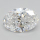 0.82-Carat Oval Lab Grown Diamond