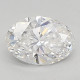 0.82-Carat Oval Lab Grown Diamond