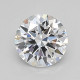 0.83-Carat Round Lab Grown Diamond