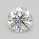 0.81-Carat Round Lab Grown Diamond