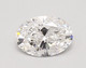 0.82-Carat Oval Lab Grown Diamond