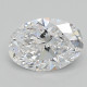 0.82-Carat Oval Lab Grown Diamond