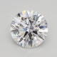 0.83-Carat Round Lab Grown Diamond