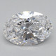 0.82-Carat Oval Lab Grown Diamond
