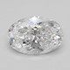 0.83-Carat Oval Lab Grown Diamond