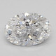 0.83-Carat Oval Lab Grown Diamond
