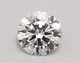 0.83-Carat Round Lab Grown Diamond
