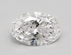 0.83-Carat Oval Lab Grown Diamond