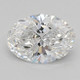 0.84-Carat Oval Lab Grown Diamond